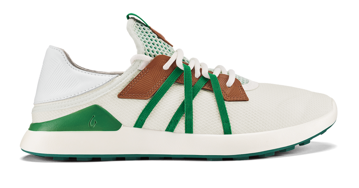 Kapalua Men’s Golf Shoes White / Bamboo OluKai OluKai ‘Ohana Program