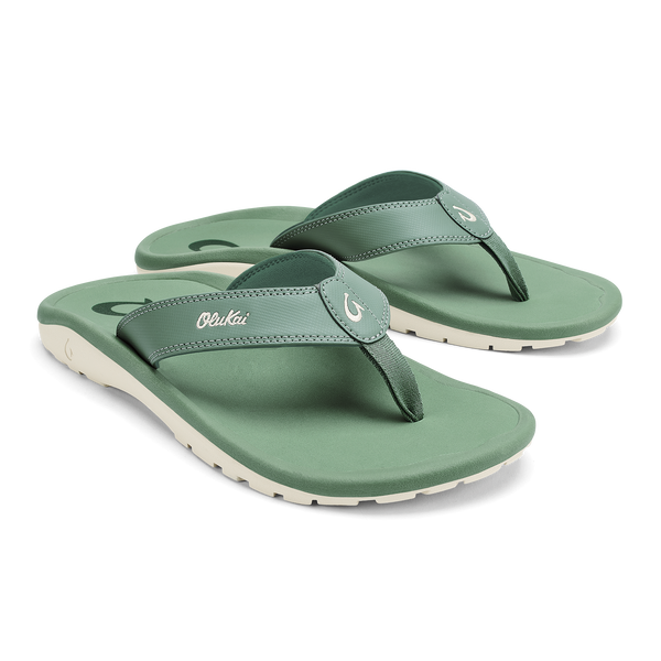 ohana Ohana Men's Best Selling Beach Sandals - Blue Fog / Rock | OluKai